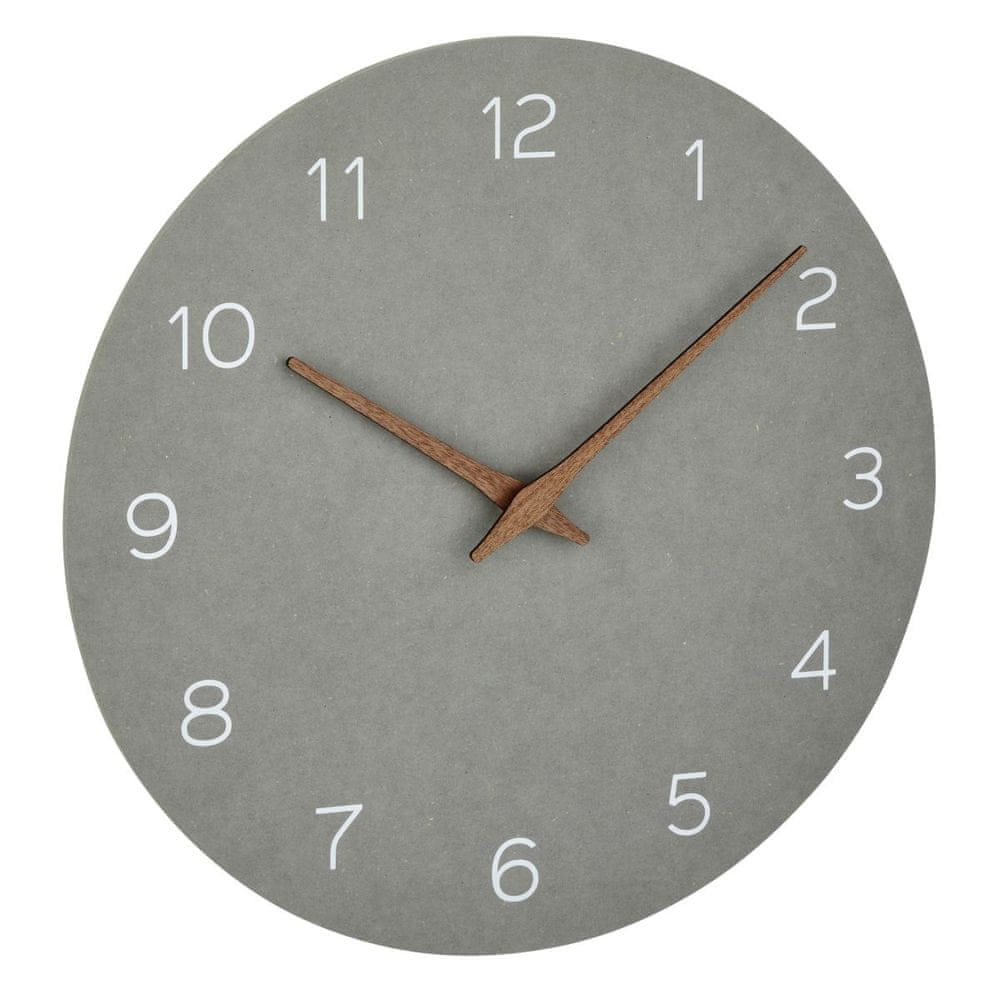 Levně TFA 60.3054.10 - Nástěnné hodiny - betonová šedá