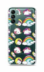TopQ Kryt Samsung A04s Chunky Unicorns 87067