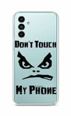 TopQ Kryt Samsung A13 5G Don't Touch průhledný 86991