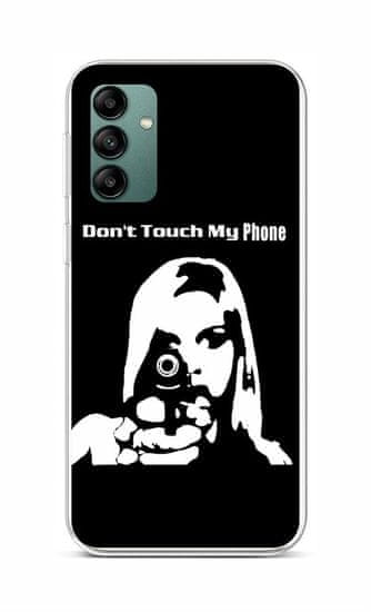 TopQ Kryt Samsung A04s Don't Touch Gun 86864