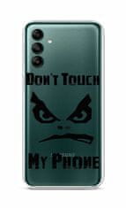 TopQ Kryt Samsung A04s Don´t Touch průhledný 86964