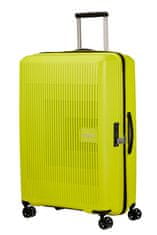American Tourister Cestovní kufr na kolečkách AEROSTEP SPINNER 77 EXP Light Lime
