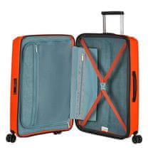 American Tourister Cestovní kufr na kolečkách AEROSTEP SPINNER 67 EXP Bright Orange