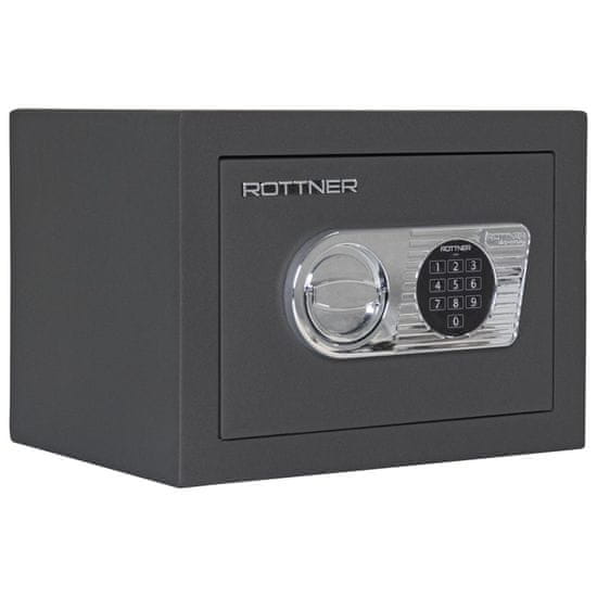 Rottner Toscana 26 EL nábytkový elektronický trezor antracit | Elektronický zámek | 37 x 28 x 28 cm