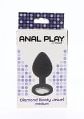 Toyjoy ToyJoy Diamond Booty Jewel Medium - analní silikonový kolík
