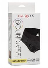 California Ex Novel CalExotics Boundless Backless Brief / dámský postroj - kalhotky - L/XL