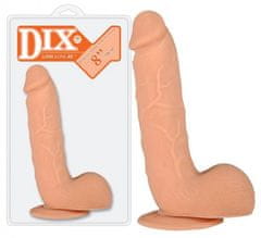 DIX Around 8" / Penis s varlaty a přísavkou