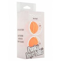 Toyjoy ToyJoy Funky Love Balls / Venušiny kuličky - Oranžová