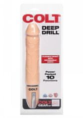 California Ex Novel CalExotics Colt Gear - COLT Deep Drill / realistický vibrátor 28cm, Tělová