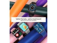 Bomba Smart hodinky ProMax 8 s 1,6" displejem a 200mAh hliník Barva: Šedá