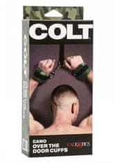 California Ex Novel Colt CAMO Over The Door Cuffs / pouta + souprava k uchycení na dveře