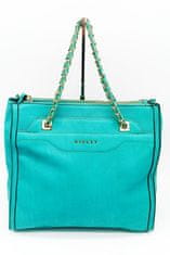 Sisley shopping bag Achea – turquoise
