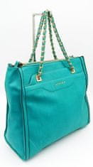 Sisley shopping bag Achea – turquoise