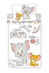 Jerry Fabrics  Povlečení do postýlky Tom & Jerry 050 baby 100x135, 40x60 cm