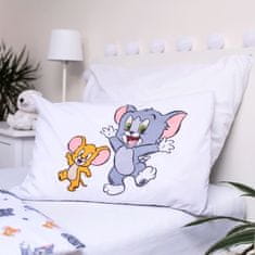Jerry Fabrics  Povlečení do postýlky Tom & Jerry 050 baby 100x135, 40x60 cm