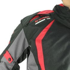 Cappa Racing Bunda moto dámská AREZZO textilní černá/červená XL