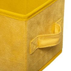 Dekorstyle Úložný Box Yellowday 15x31 cm žlutý