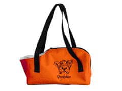 Warrior Dog Přepravní taška pro psa - Yorkshire, oranžová