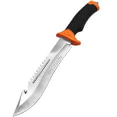 Columbia Outdoorový nůž KP009-Černá/Oranžová KP18129