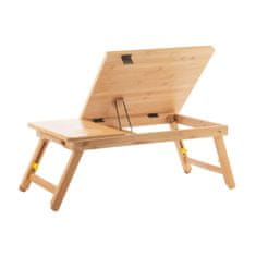 Northix Bambusový stolek pod notebook 