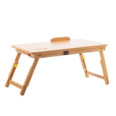 Northix Bambusový stolek pod notebook 