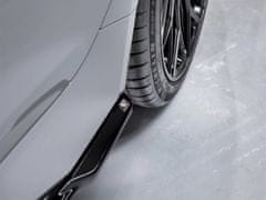 Maxton Design difuzory pod boční prahy pro Audi RS6 C8, černý lesklý plast ABS