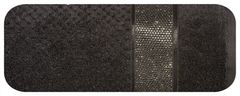 Eurofirany Milanský ručník (04) 70 X 140 cm černý