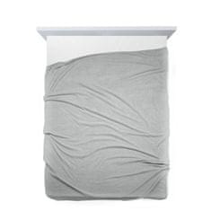 DESIGN 91 Jednobarevná deka - Cindy 3 stříbrná, š. 200 cm x d. 220 cm