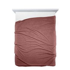 DESIGN 91 Jednobarevná deka - Cindy 3 růžová, š. 150 cm x d. 200 cm
