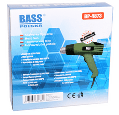 Bass Horkovzdušná pistole 2000W BASS