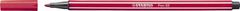 Stabilo Fix, 1 mm, "Pen 68", tmavě červená