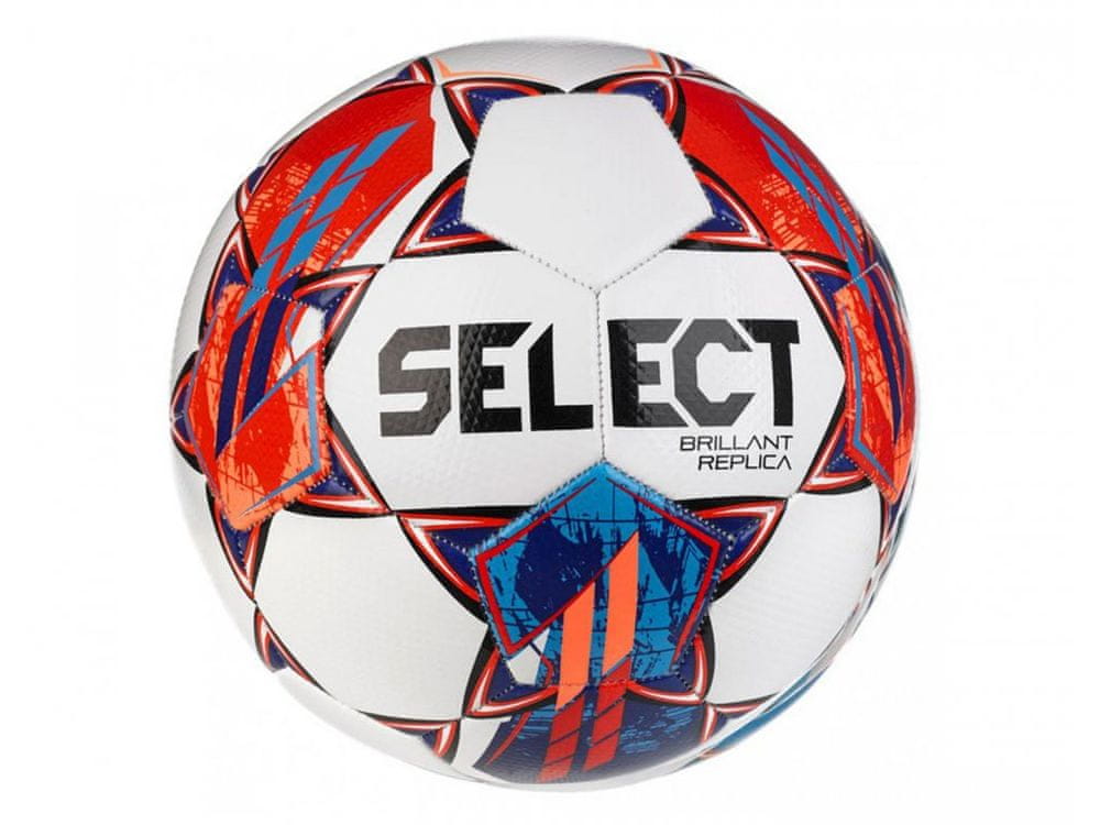 Levně SELECT Fotbalový míč FB Brillant Replica bílá 5