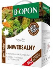 Biopon Univerzální podzimní hnojivo granulované 3 kg