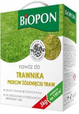 Biopon Hnojivo na trávník proti žloutnutí 3 kg