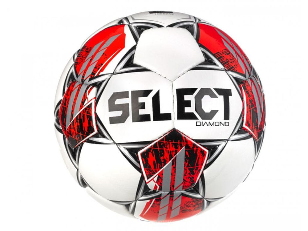 Levně SELECT Fotbalový míč FB Diamond bílá 3