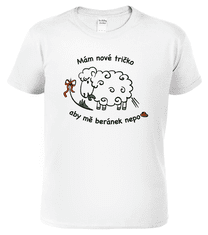 Hobbytriko Pánské velikonoční tričko - Velikonoční beránek Barva: Bílá (00), Velikost: M