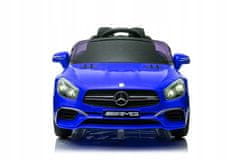 Lean-toys Akumulátorový vůz Mercedes SL65 S Blue Painted