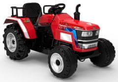 Lean-toys Bateriový traktor HL2788 2,4G červený