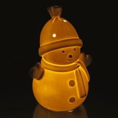 Retlux Vánoční dekorace RXL 415 Sněhulák LED 15,2 cm