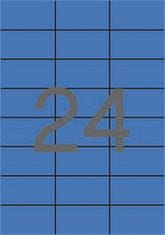 Apli Etiketa, 70 x 37 mm, modrá, 2400 ks/bal., 11835