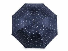Kraftika 1ks 11 modrá tmavá dámský skládací deštník