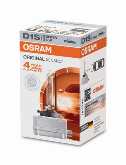 Osram OSRAM XENARC D1S 66140 35W 4150K PK32d-2