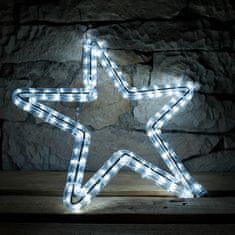 DecoLED DecoLED LED světelná hvězda na VO,pr.40cm, ledově bílá