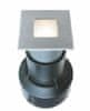 Light Impressions Deko-Light zemní svítidlo Basic Square I WW 24V DC 0,55 W 3000 K 14 lm 45 mm stříbrná 730340