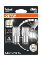 Osram OSRAM LED P21/5W 7528DYP-02B YE 12V 1,5/1W BAY15d