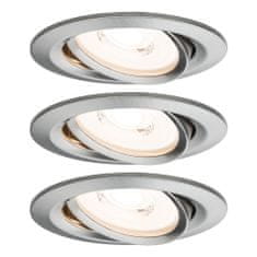 Paulmann Paulmann vestavné svítidlo LED Reflector Coin 6,8W kov 3ks sada stmívatelné a nastavitelné 939.44 P 93944 93944