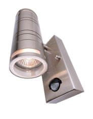 Light Impressions Light Impressions Kapego nástěnné přisazené svítidlo Zilly II Up and Down 220-240V AC/50-60Hz GU10 2x max. 35,00 W 220 mm stříbrná 731011