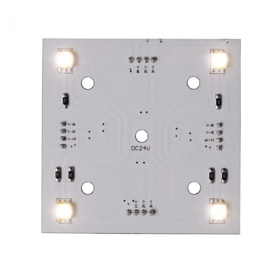 Light Impressions Light Impressions KapegoLED modulární systém Modular Panel II 2x2 24V DC 1,50 W 3200 K 76 lm 65 mm 848003