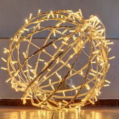 DecoLED DecoLED LED světelná koule - teple bílá, pr. 60 cm