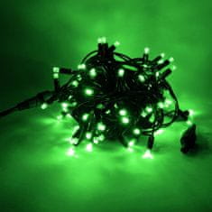 DecoLED DecoLED LED světelný řetěz - 5m, zelená, 50 diod